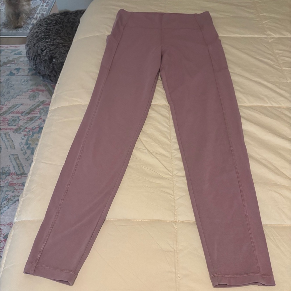Kickee Lavender Leggings with Side Pockets